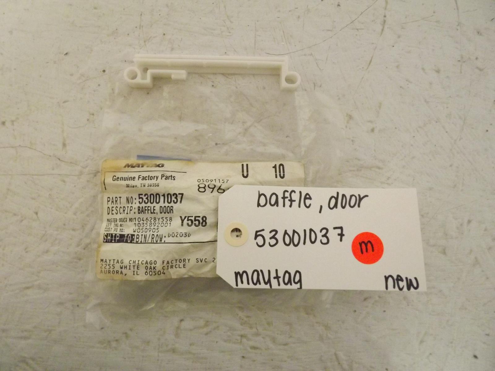 Maytag Microwave 53001037 Baffle, Door New Maytag Microwave 53001037 Baffle, Door New